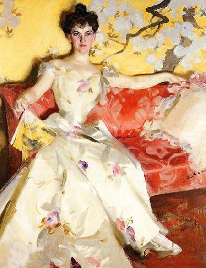 Anders Zorn Portrait of Elizabeth Sherman Cameron